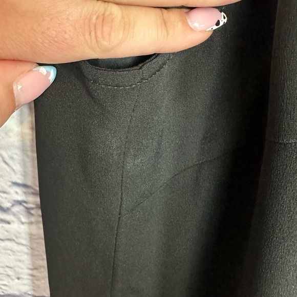 Vintage Georgio Armani Le Collezioni Black Sheath Dress Size 6 Old Money Classic - Picture 8 of 9